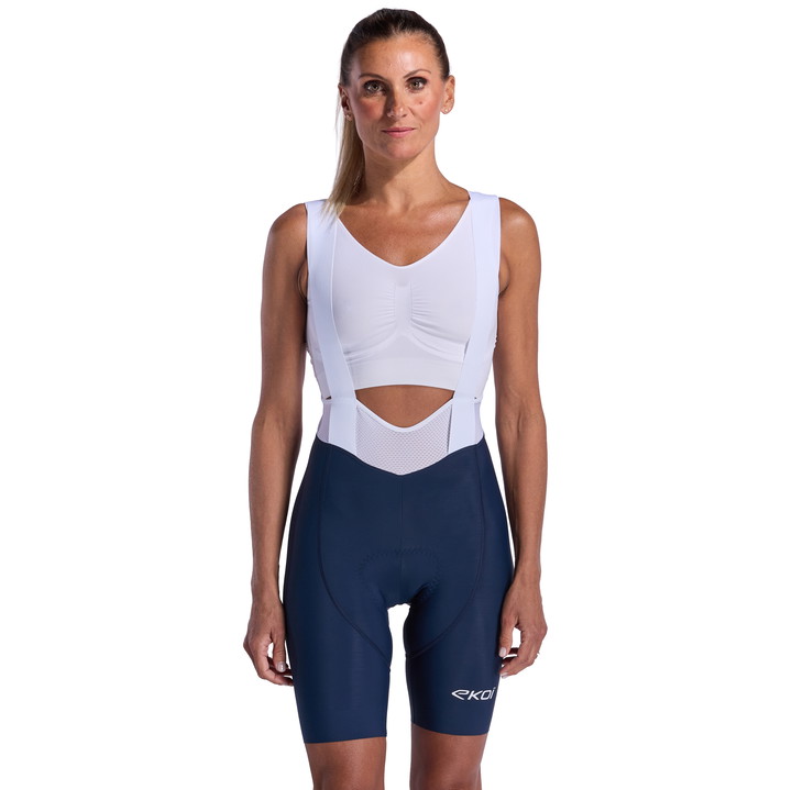 Cuissard femme EKOI Perf GEL POWER Marine