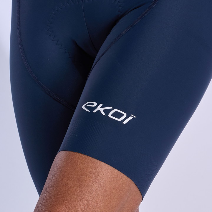 Cuissard femme EKOI Perf GEL POWER Marine