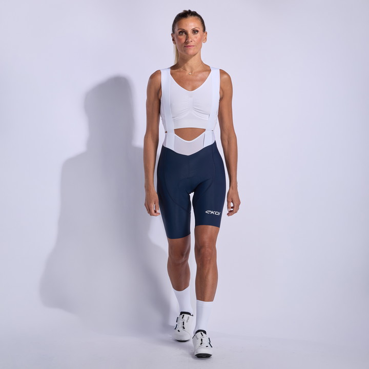 Cuissard femme EKOI Perf GEL POWER Marine