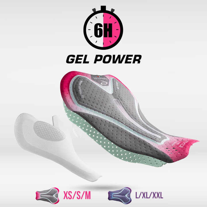 CUISSARD Femme EKOI PERF GEL POWER SABLE