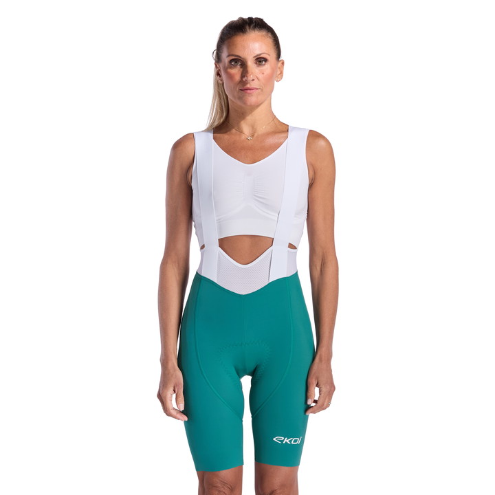 CUISSARD Femme EKOI PERF GEL POWER VERT AZUR