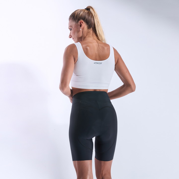 CUISSARD Femme EKOI PERF GEL POWER SANS BRETELLES COURT NOIR