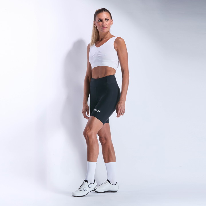 CUISSARD Femme EKOI PERF GEL POWER SANS BRETELLES COURT NOIR