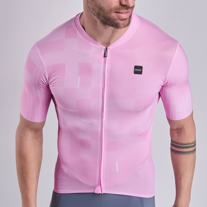 MAILLOT EKOI PERF COBBLE ROSE