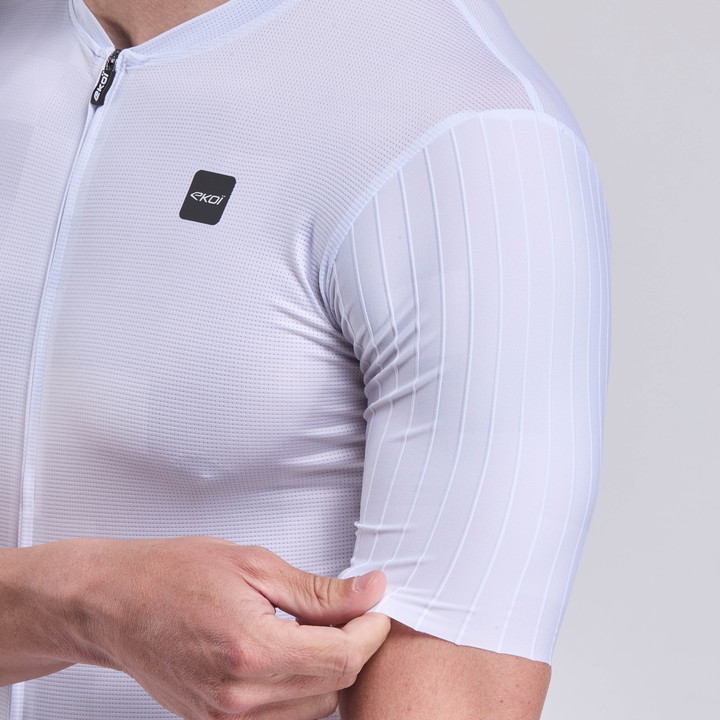 MAILLOT EKOI PERF COBBLE BLANC