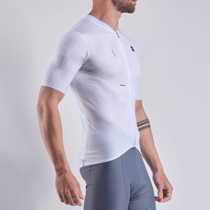 MAILLOT EKOI PERF COBBLE BLANC