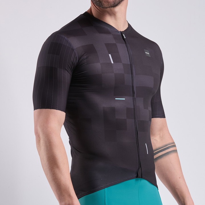 MAILLOT EKOI PERF COBBLE NOIR