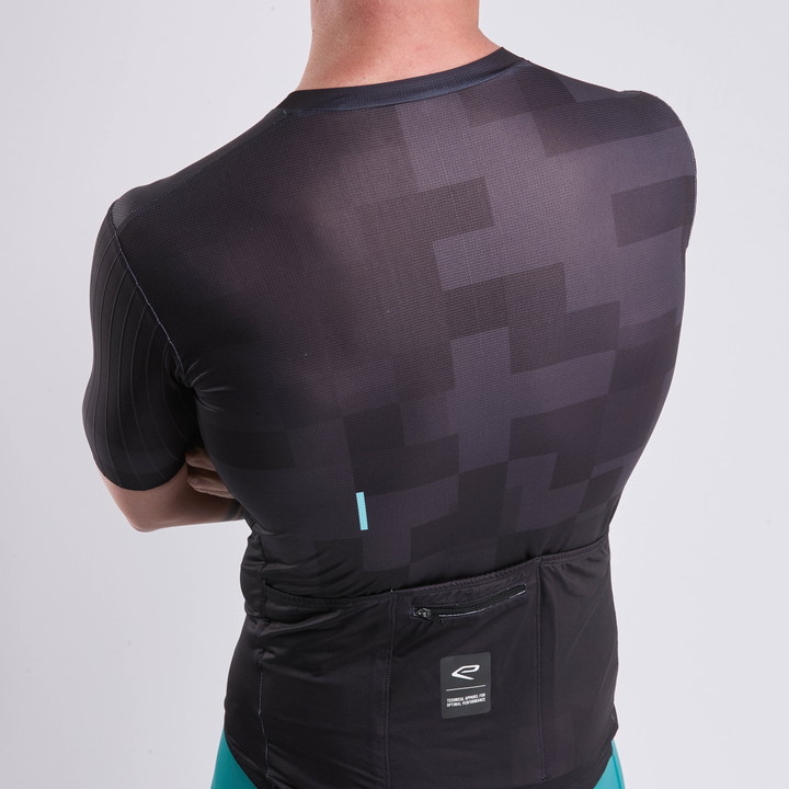 MAILLOT EKOI PERF COBBLE NOIR