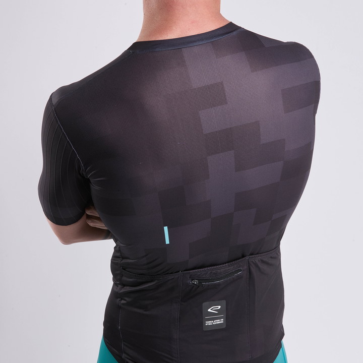 MAILLOT EKOI PERF COBBLE NOIR