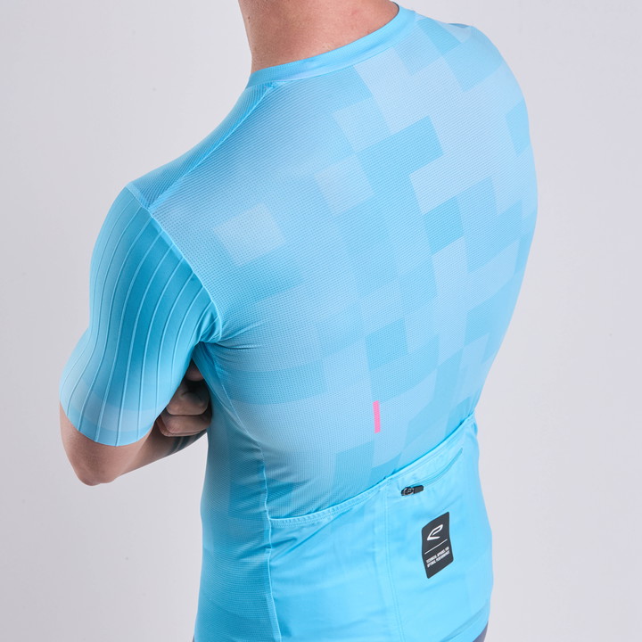 MAILLOT EKOI PERF COBBLE TURQUOISE