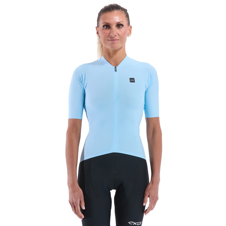 Maillot femme EKOI Racing SUPERSOFT Bleu ciel
