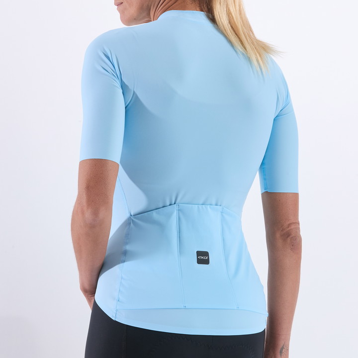 Maillot femme EKOI Racing SUPERSOFT Bleu ciel