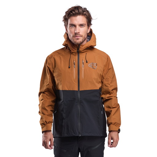 MTB Rain Jacket EKOI Racing FURY Caramel
