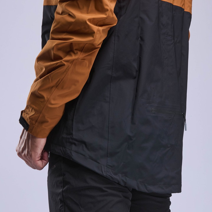 Chaqueta impermeable MTB EKOI Racing FURY Caramelo