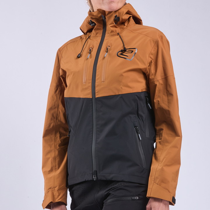 Veste de pluie femme EKOI Racing MTB FURY Caramel