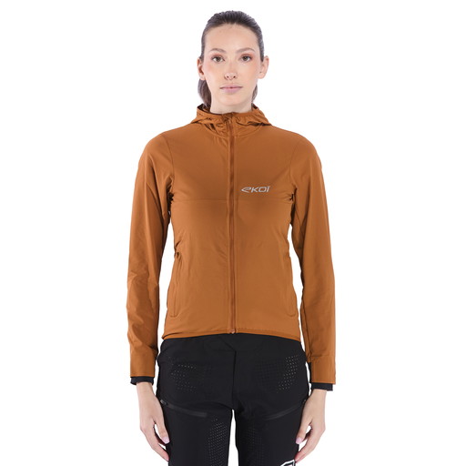 POCKET ROAM Women's MTB Windbreaker EKOI Perf Caramel