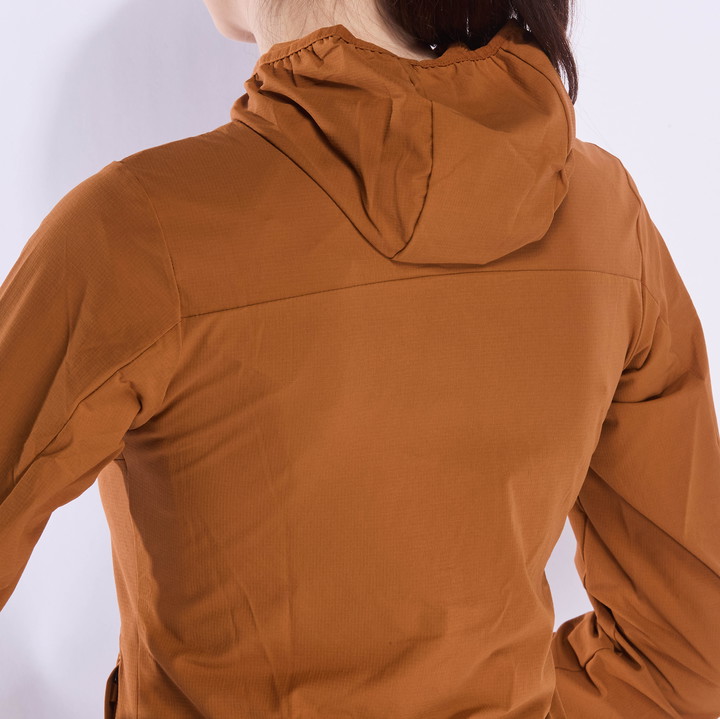 VESTE COUPE-VENT POCKET EKOI WM PERF RUSH CARAMEL