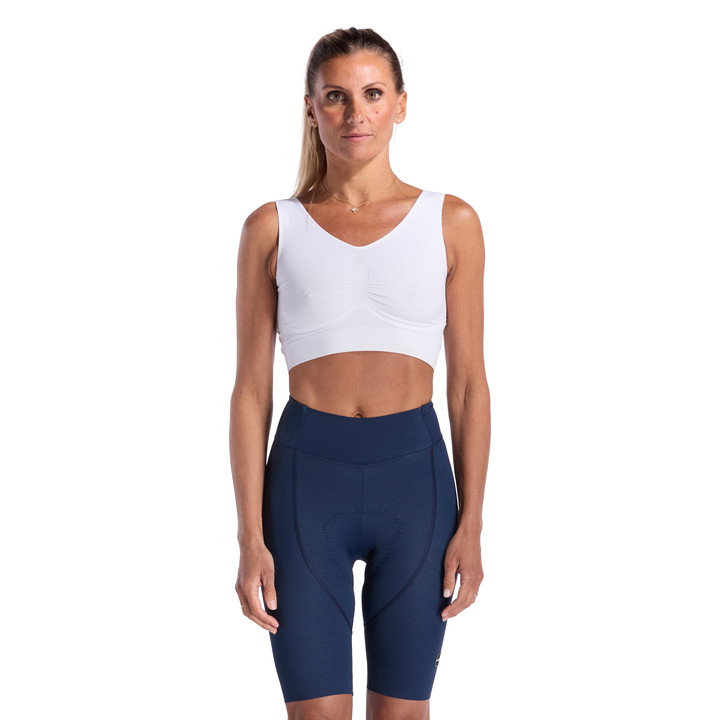 Culote mujer EKOI Perf GEL POWER PIXEL sin tirantes azul marino