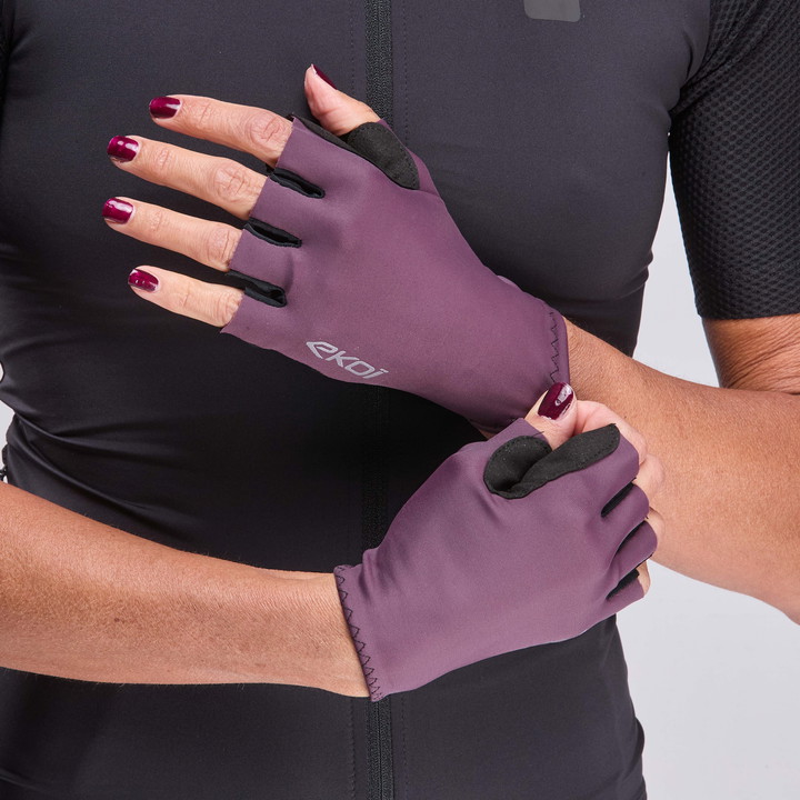 GANTS ETE Femme EKOI PERF SUNPROTECT PRUNE