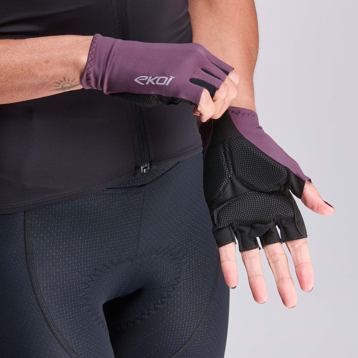 GANTS ETE Femme EKOI PERF SUNPROTECT PRUNE