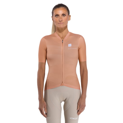 Trøje Kvinder EKOI PERF STREAMLINE TERRA COTTA