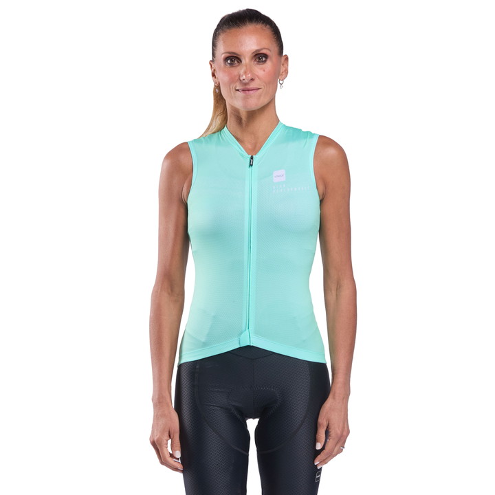 MAILLOT SANS MANCHES Femme EKOI PERF STREAMLINE MENTHE