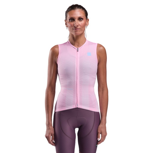 MAILLOT SANS MANCHES Femme SUNSTRIPES ROSE