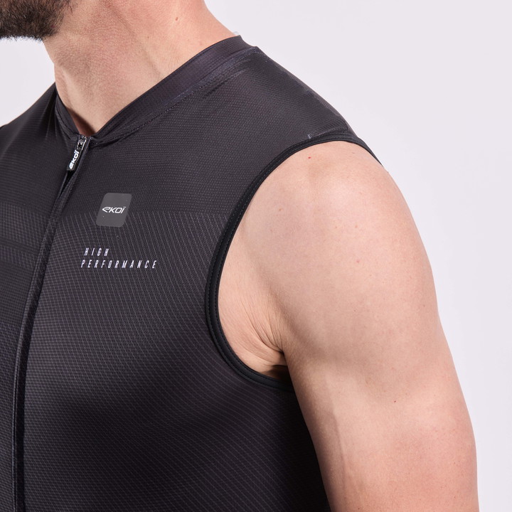 Koszulka bez rękawów EKOI Perf STREAMLINE Czarna