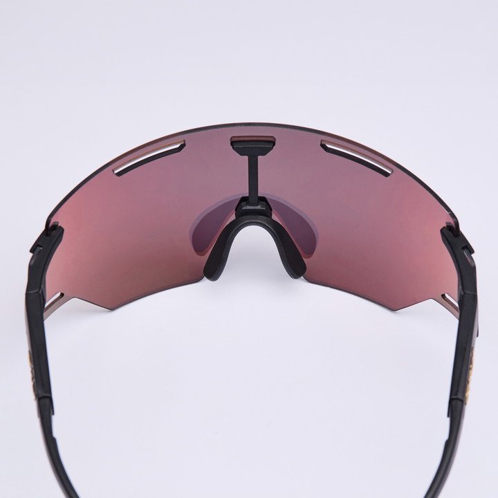 Lunettes EKOI Racing ARIA Noir Gold REVO Gold Cat3
