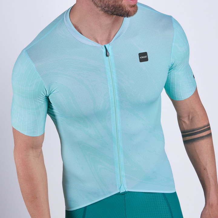 Koszulka EKOI Perf FLOW Aqua
