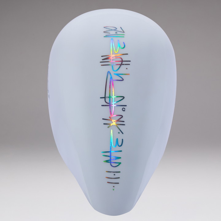 Casque EKOI Racing PURE AERO LTD DAVID MINARD White Silver