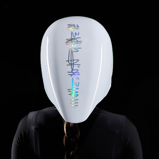 Casque EKOI Racing PURE AERO LTD DAVID MINARD White Silver