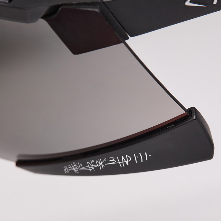 Rennradbrille EKOI Racing S-AERO LTD DAVID MINARD Black Mirror Kat.3