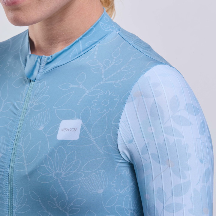 MAILLOT Femme EKOI PERF BLOOM BLEU