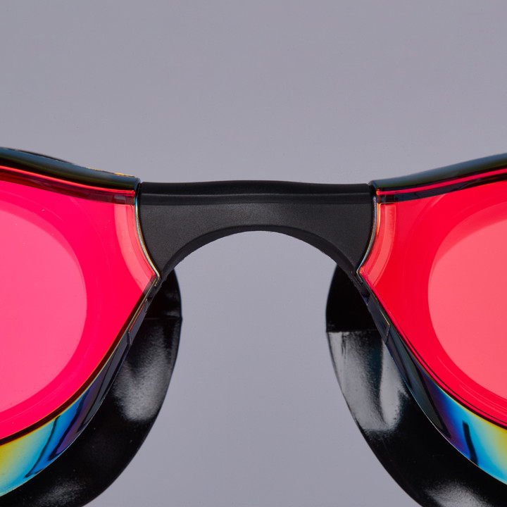 Lunettes de natation EKOI Racing AQUA RACER RED Mirror SW2