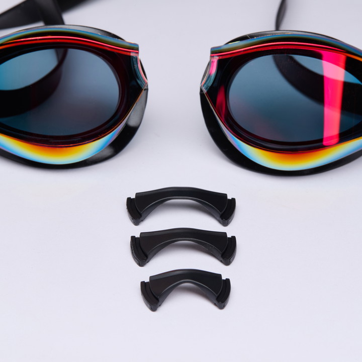 Lunettes de natation EKOI Racing AQUA RACER RED Mirror SW2