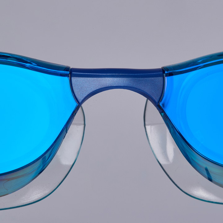 Lunettes de natation EKOI Racing AQUA RACER BLUE Mirror SW3