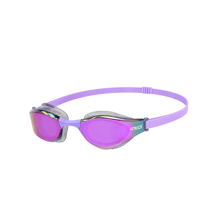 Lunettes de natation EKOI Racing AQUA RACER PURPLE Mirror SW3