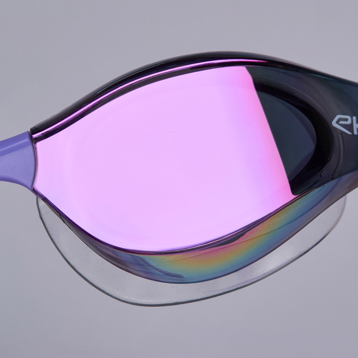 Lunettes de natation EKOI Racing AQUA RACER PURPLE Mirror SW3