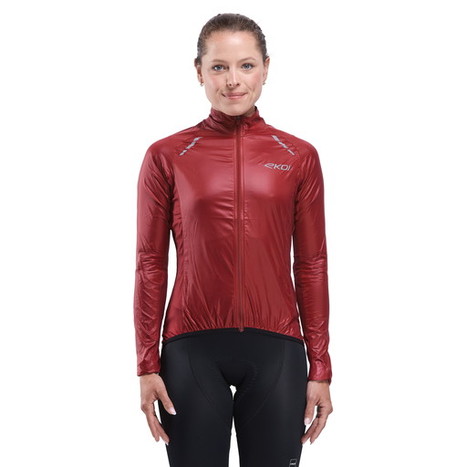 Damen-Windjacke EKOI Perf LIGHT LASER Bordeaux
