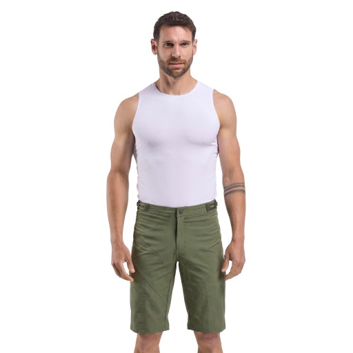 Shorts Gravel EKOI Perf CONFORT Kaki