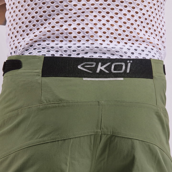 SHORT GRAVEL EKOI PERF CONFORT KAKI