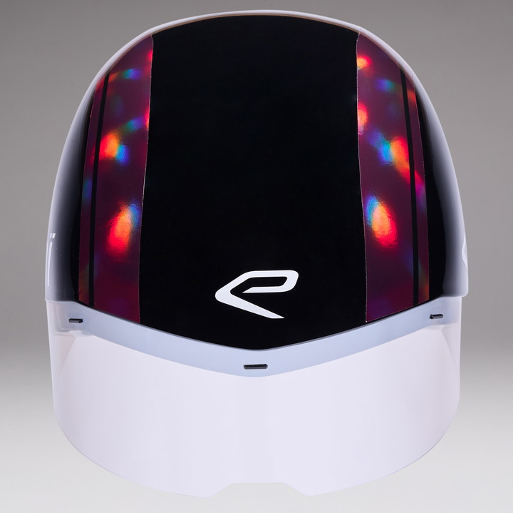 Casque EKOI Racing PURE AERO Mirror Cat2 Noir Holo Cerise
