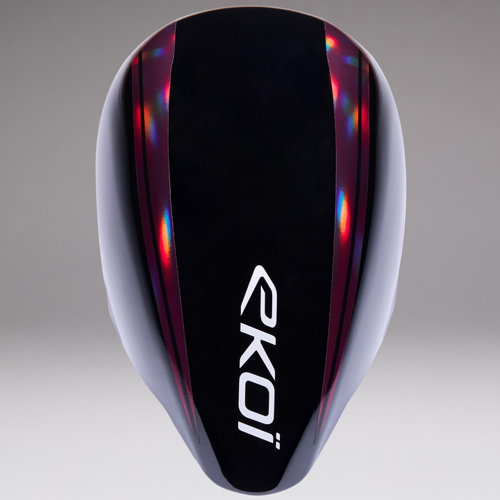 Casque EKOI Racing PURE AERO Mirror Cat2 Noir Holo Cerise