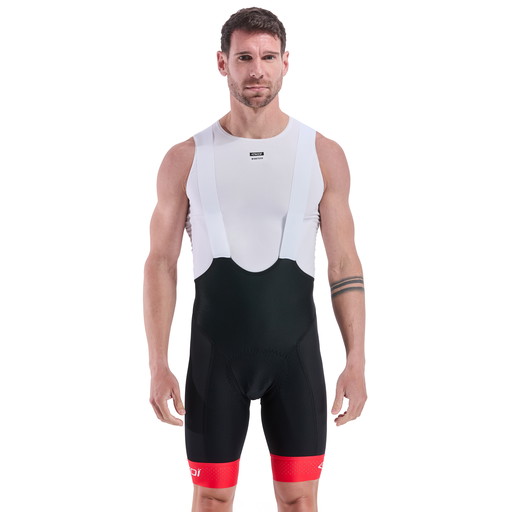 Wielerbroek EKOI Perf GEL MEMORY EVO Rood