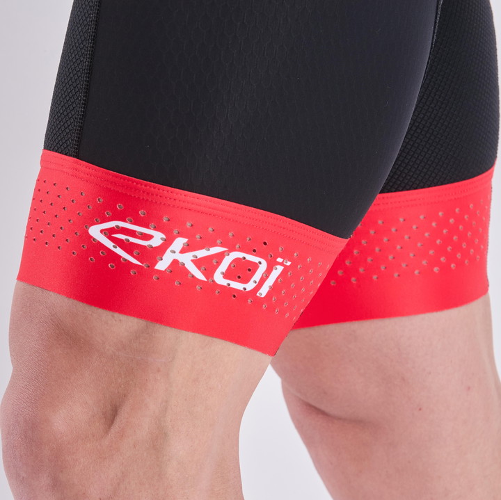 Cuissard EKOI Perf GEL MEMORY EVO Rouge