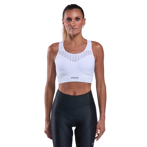 Brassière femme maintien modéré EKOI Perf EASYCUP Blanche