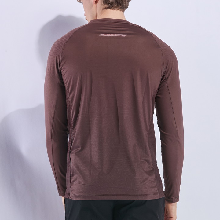 Maillot EKOI PERF RUSH TOPO MANCHES LONGUES CHOCOLAT