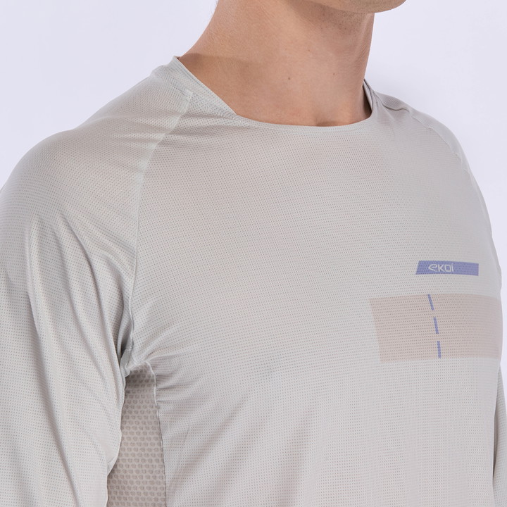 Maillot EKOI PERF RUSH TOPO MANCHES LONGUES SABLE