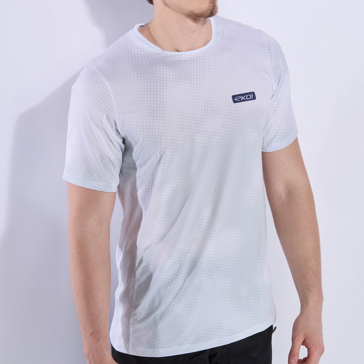 Maillot EKOI PERF RUSH TYE AND DYE BLANC